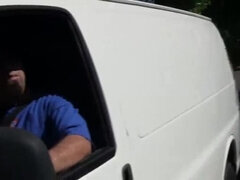 크고 아름다운 여자, 오랄섹스, 얼굴에, 수음, 혼자