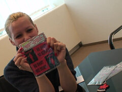 美女, ブロンド, フェティッシュ, レズビアン, 下着, オナニー, 一人, ティーン