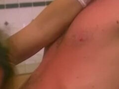 Asiatisk, Creampie, Klackar, Japansk, Slick, Fitta, Grov, Mager