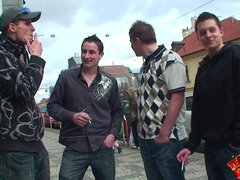 Bruinharig, Sperma, Sperma shot, Groep, Tiener