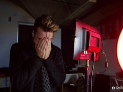 Amerikanisch, Blondine, Lecken, Muschi