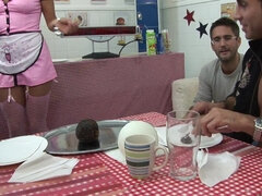 Anal, Rumpe til munn, Blond, Par, Firkant, Kontor, Orgie, Pupper