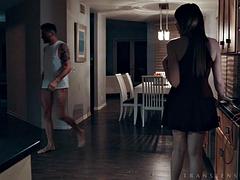 Anál, Kotě, Velké péro, Kuřba, Brunetka, Stříkání spermatu, Shemale, Kozičky