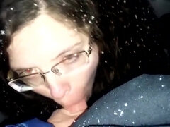 Nerdy Snow Cockblower