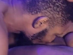 Estatic - Ebony BBW Dominates Big Black Cock