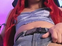 Aline Beautiful Colombian Shemale Vergona