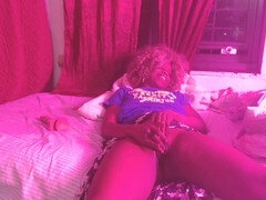 Late-night self-pleasure session