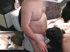 Bbw stor vacker kvinna, Avsugning, Knubbig, Förödmjukelse, Mogen, Toalett