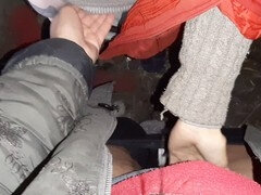 Pariskunta, Lesbo, Itsetyydytys, Orgasmi, Ulkona, Pillu, Tatuointi