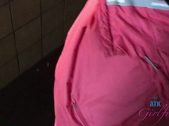 아마추어, 큰 엉덩이, 금발의, 여자친구, 조그마한, 보지, 면도된, 젖가슴