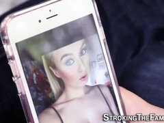 Stepteen sucking sausage