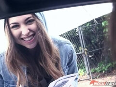 Amerikansk, Röv slick, Stor kuk, Brunett, Hårig, Utomhus, Fitta, Verklighet