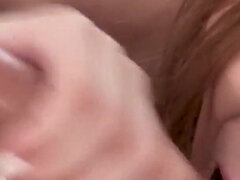 Grosse titten, Blasen, Aufs gesicht abspritzen, Handjob, Pov