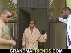 Langt ned i halsen, Imellem racer, Ældre kvinde, Mor, Realitet, Teenager, Trekant