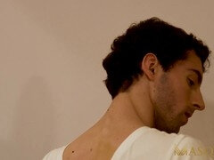 Masculine ballet dancer Anteo Chara takes a raw ride from Dato Foland