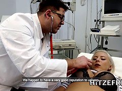 Stora tuttar, Avsugning, Doktor, Tysk, Hd, Verklighet, Skriker, Rakad