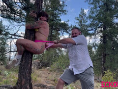 Amerikaner, Par, Hjemmelaget, Milf, Mamma, Utendørs