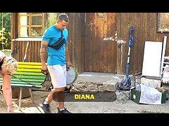 Martin vip4k dominates valentina Sierra with his huge bbw body in public