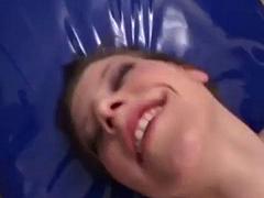 Sucer une bite, Tir de sperme, Allemand, Adolescente