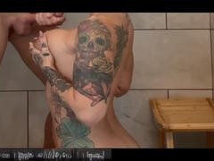 Ejaculation, fitt girl, mummy