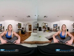 Tridimensionnel, Gros cul, Blonde, Queue, En levrette, Hd, Réalité, Adolescente