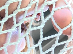 Tæt på, Ekstrem, Fetish, Knytnæve, Orgasme, Solo, Strømper, Legetøj