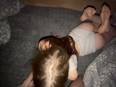 18 jaar, Aziatisch, Bruinharig, Schattig, Vingeren, Huisgemaakt, Strak, Nat