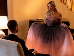 ブロンド, フェラチオ, バック, 毛深い, 手コキする, ラティーナ, オマンコ, ティーン