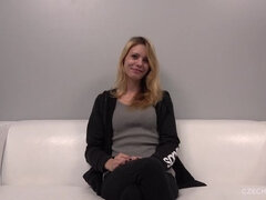 Blondin, Tjeckisk, Mager, Tonåring, Tuttar