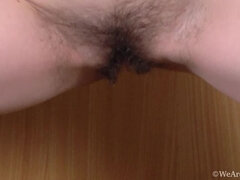 Tyłek, Brunetka, Włochaty, Bielizna, Pończochy