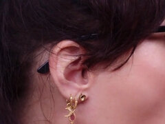 Swallowing Your Cum Close-up Oral Creampie Blowjob