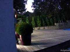 Stora tuttar, Blondin, Påklädda, Ansiktsbehandling, Hardcore, Naken, Spanking