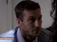 Stellung 69, Braunhaarige, Schwanz, Schwarz, Hardcore, Hd, Lecken, Muschi