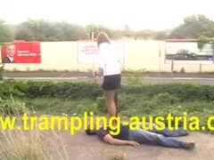 Leie, Sadomasochismus, Frau, Weibliche domination, Fetisch, Deutsch, Öffentlich, Sklave