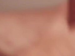 Roberta Gemma gets cum on her tits after enjoying it in the ass