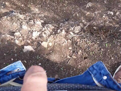 Europeo, Casero, Al aire libre, Orinar, Solo