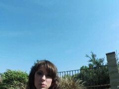 Amador amadora, Bundão, Feito em casa, Masturbação, Ao ar livre cartaz de rua outdoor, Solo chão, Adolescente