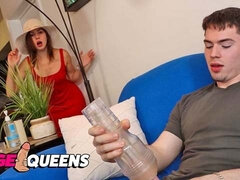 Grote lul, Pijpbeurt, Bruinharig, Sperma shot, Masturbatie, Gezichtspunt, Realiteit, Alleen