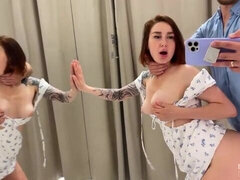 Grote kont, Grote lul, Pijpbeurt, Hondjeshouding, Natuurlijke tieten, Roodharige vrouw, Tiener, Tieten likken