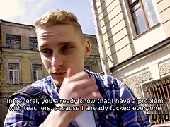 Smart guy fucks swindler who pretended to be his new tutor