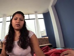 Best Friend Nurse Fuck: Latina MILF with Big Natural Tits Takes Cum Inside in Outdoor Roleplay