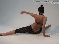 Fødder, Fleksibel, Nøgenhed, Lille kvinde, Fisse, Spandex, Strømper, Teenager