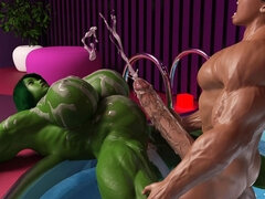 Tredimensionell, Gapande