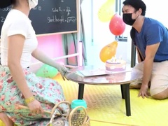 Mya Mya and Ah Ko Lay in Hardcore Teacher-Student Roleplay with Big Butt and Perfect Ass