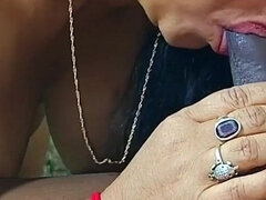 Amatør, Stor svart kvinne, Kukk suging, Utroskap, Inder, Fitte, Kone