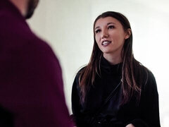 Cul, Sucer une bite, Brunette brune, Adolescente, Nénés