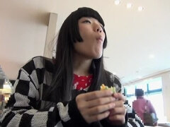 Hd, Japonêsa, Meias finas, Adolescente