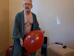 92 Part 2 - Red Tuff-Tex Balloon 24 Pop Joe Cum