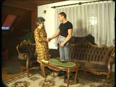 Behåret, Ældre kvinde, Mor jeg gerne vil kneppe