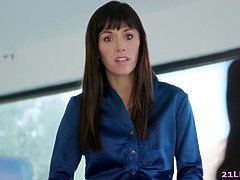 Tricking the lesbian cheater wives - April O'Neil, Jenna Sativa and Georgia Jones